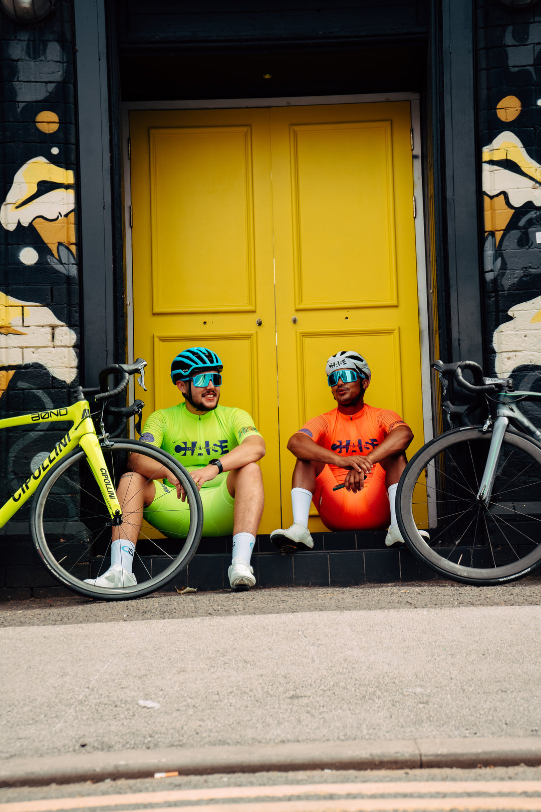 Men’s Acid Neon Cycling Bib Shorts