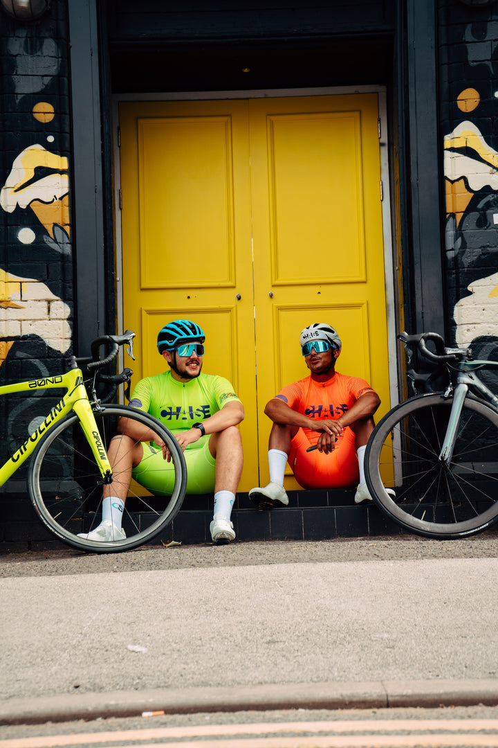 Men’s Acid Neon Cycling Bib Shorts