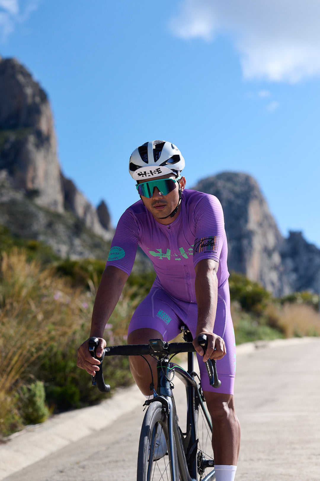 Men's Purple Rain Cycling Jersey – Chaise Cycliste Couture